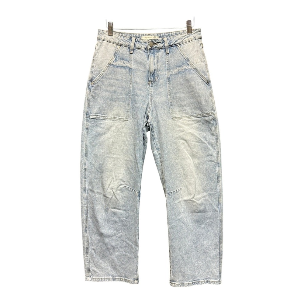 Altar'd State Light Wash Utility Carpenter Jeans Size 29 ALT-W3529 High Rise - Picture 1 of 12